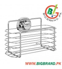 Lock N Roll Rectangular Suction Shower Basket